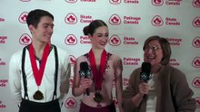 2026 Skate Canada Trophy - Novice Dance Champions Interview