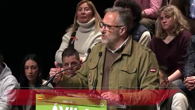 Vox presenta a su candidato en Castilla y León, Carlos Pollán: Los resultados son evidentes
