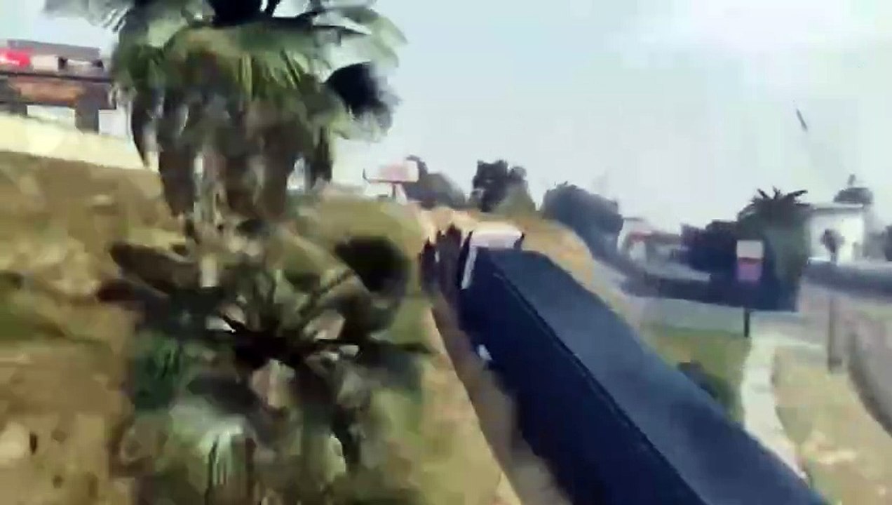 #GTAOnline player did a backflip in a #truck and caught the #trailer mid-air #GTAV #Gameplay #Gaming #RockstarGames