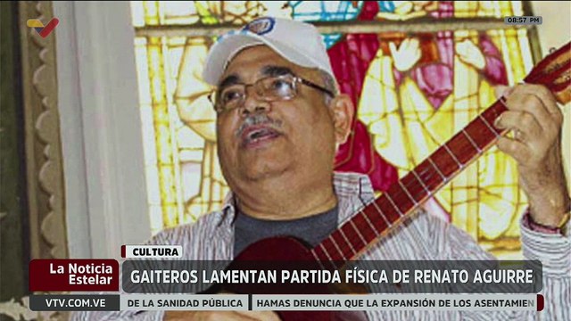 Gaiteros lamentan partida física del músico y compositor zuliano Renato Aguirre