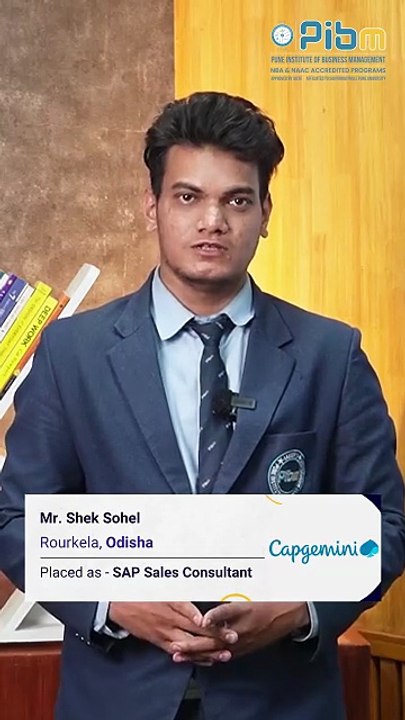 PIBM to Capgemini | MBA & PGDM | Shek Sohel Batch 2024–26