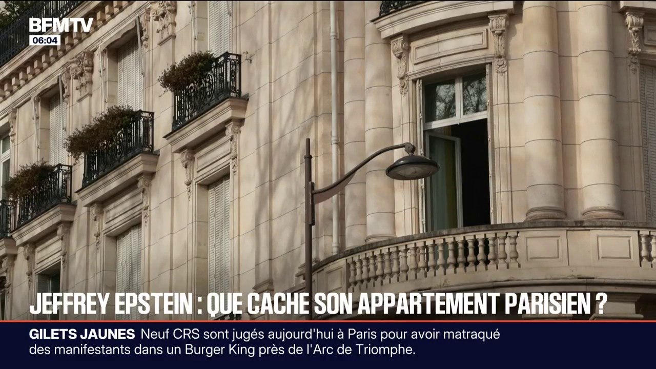 Que cache l'appartement parisien de Jeffrey Epstein?