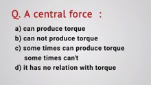 A central force