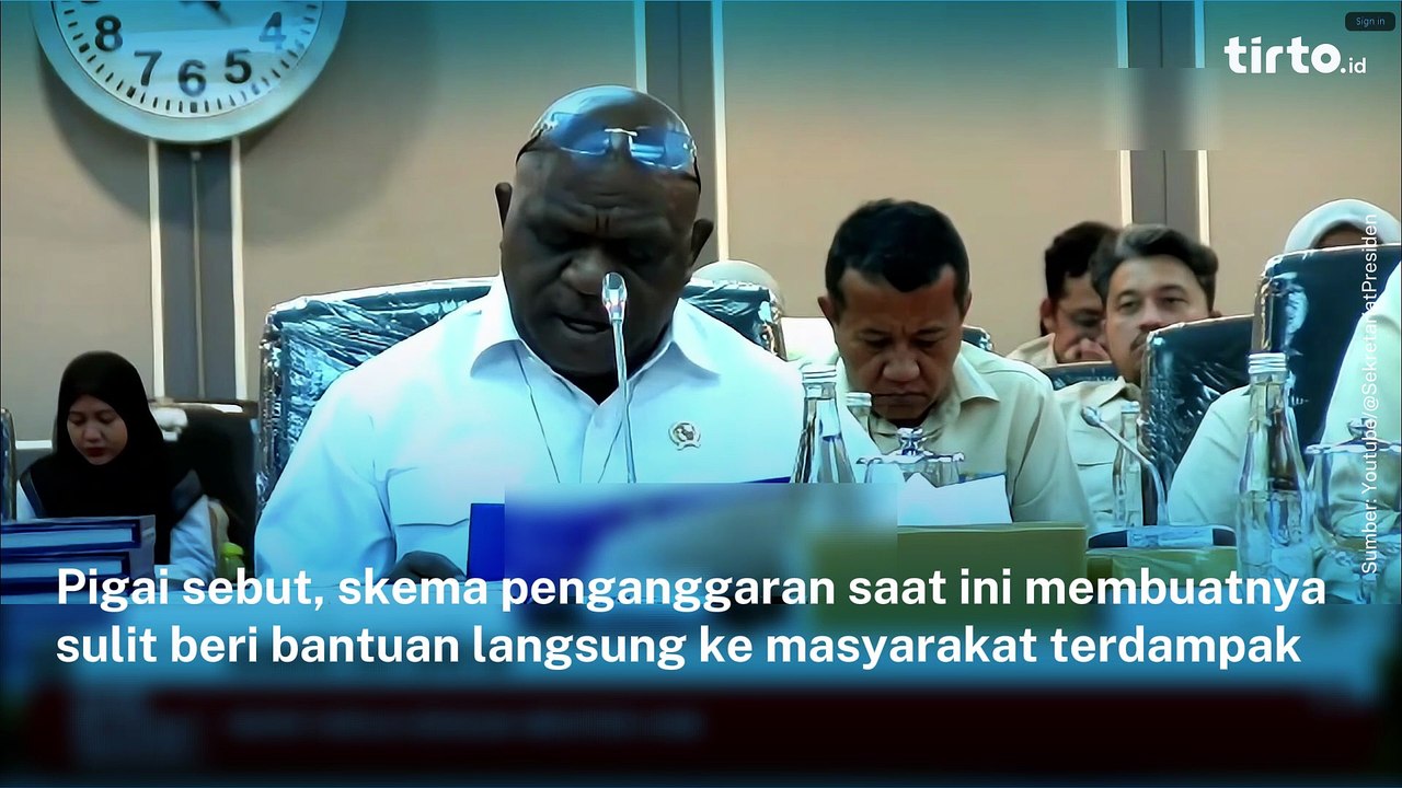 Menteri HAM, Natalius Pigai Haramkan Terima Uang dari Staf: Sudah Saya Buktikan