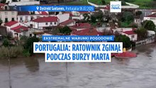 Pracownik służb ratunkowych zginął w Portugalii, gdy sztorm Marta przeszedł nad Półwyspem Iberyjskim