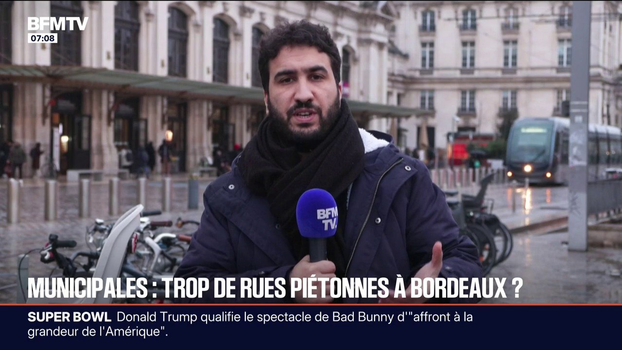 "L'évitement de la voiture en centre-ville a été poussé à son paroxysme": la piétonnisation des rues fait débat à Bordeaux