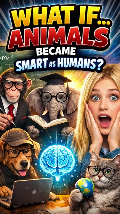 Intelligent animals would take over the planet #IntelligentAnimals