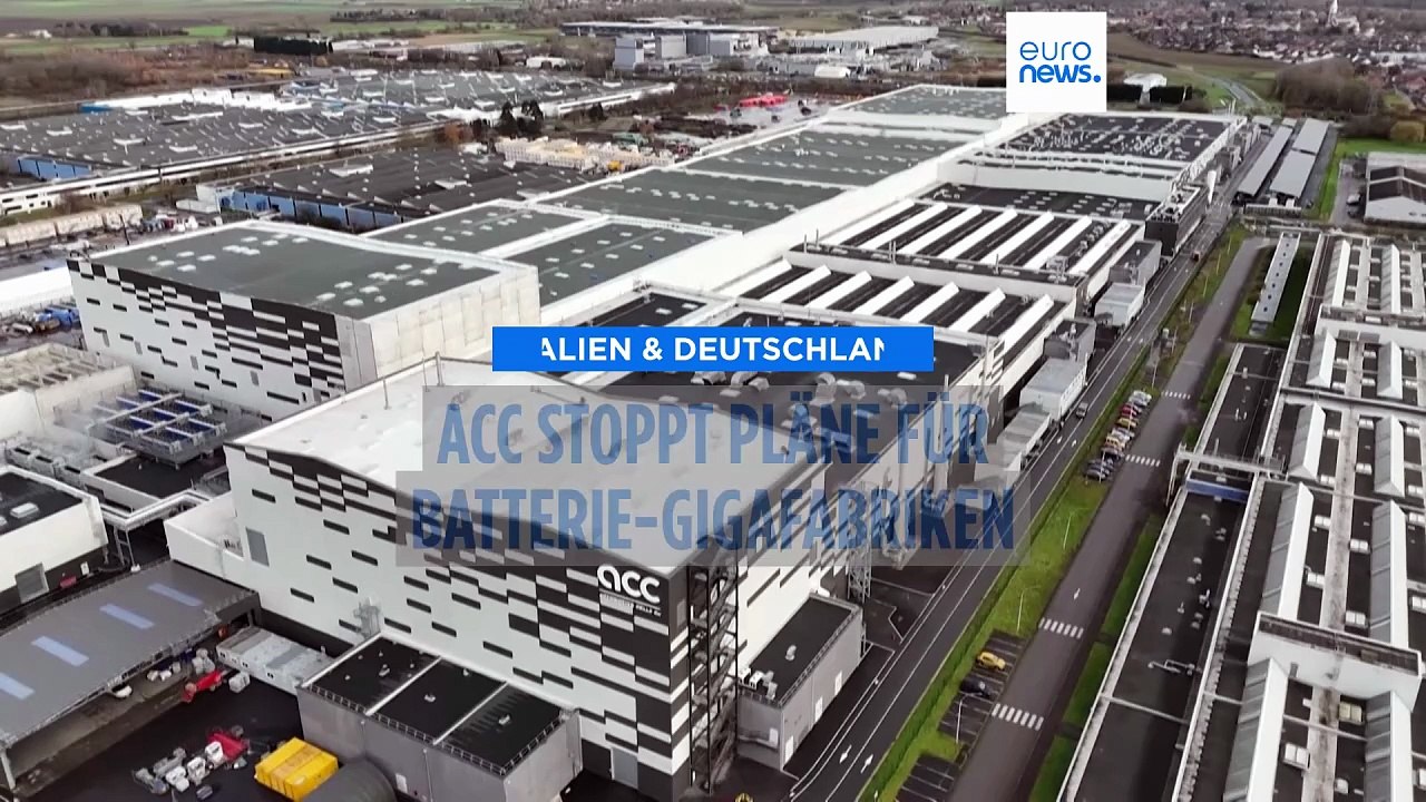 Batteriepläne geplatzt: ACC stoppt Gigafabriken in Deutschland und Italien