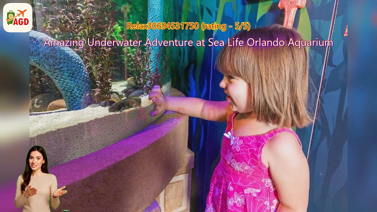 AGD - Review SEA LIFE Orlando Aquarium Admission Ticket – ICON Park
