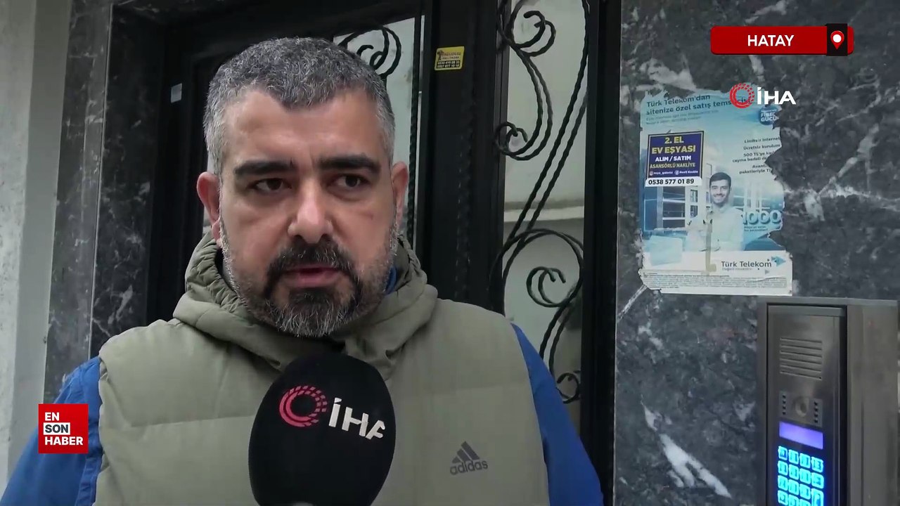Hatay'da Apartman sakinlerinin aylardır peşinde oldukları idrar kokusunun sebebinin kargocu olduğu ortaya çıktı
