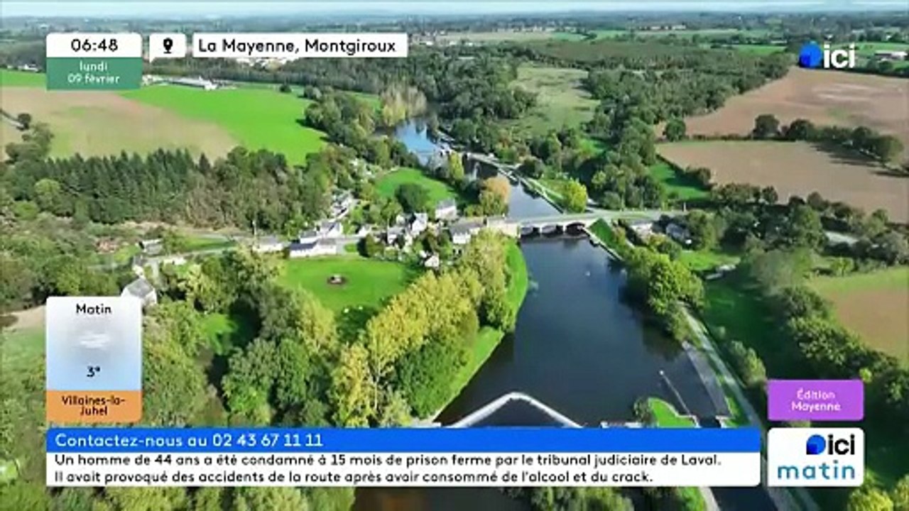 09/02/2026 - ici matin par ici Mayenne en vidéo