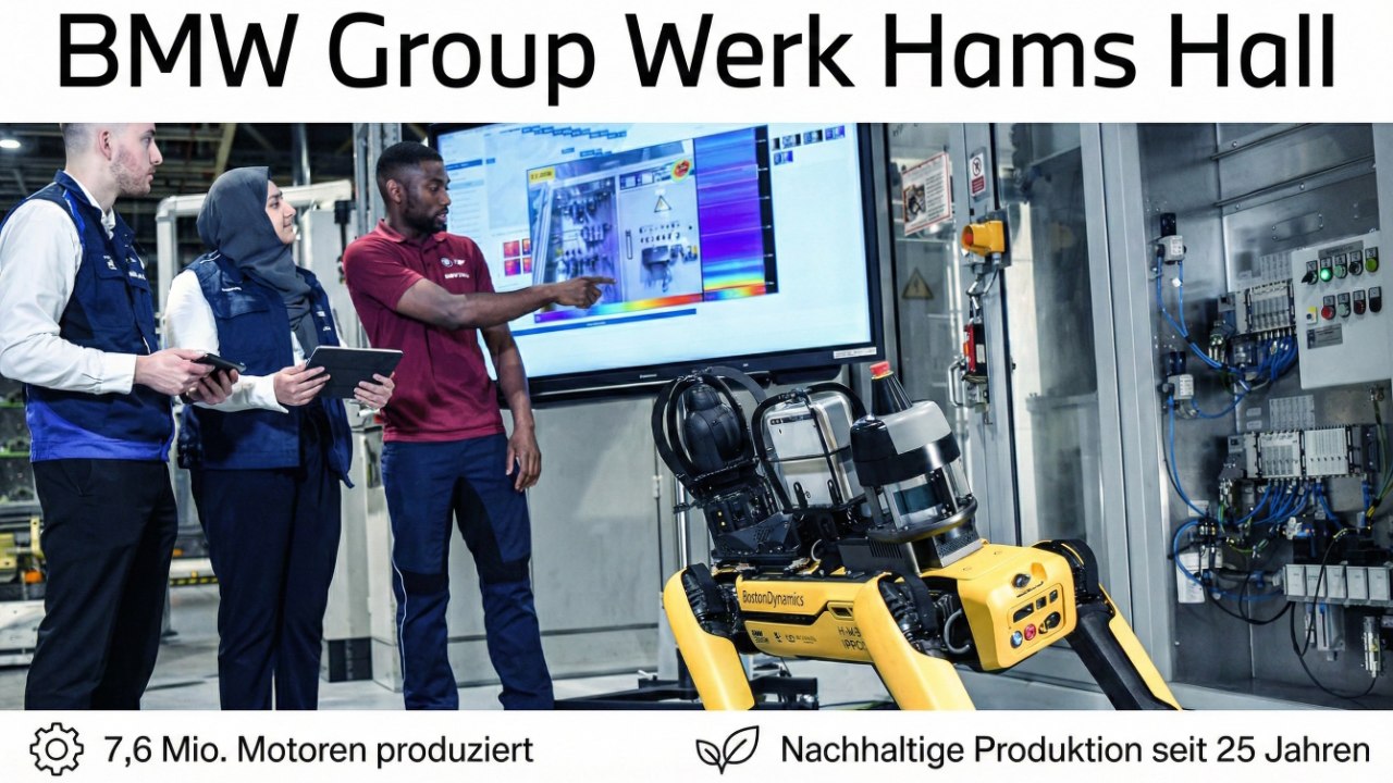 BMW Group Werk Hams Hall | Nachhaltige Produktion seit 25 Jahren