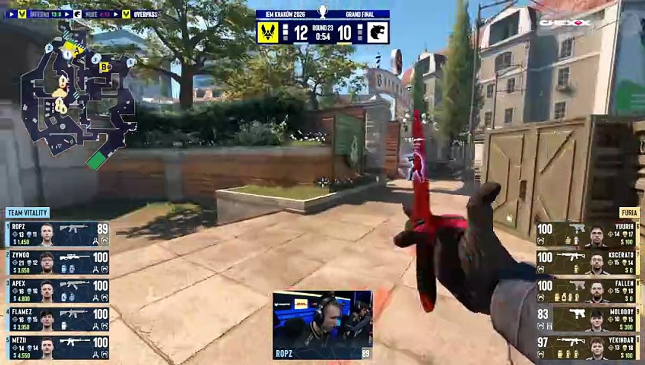 Counter-Strike #166: "ZywOo - 4 AWP kills on the bombsite A defense to secure the IEM Krakó..."