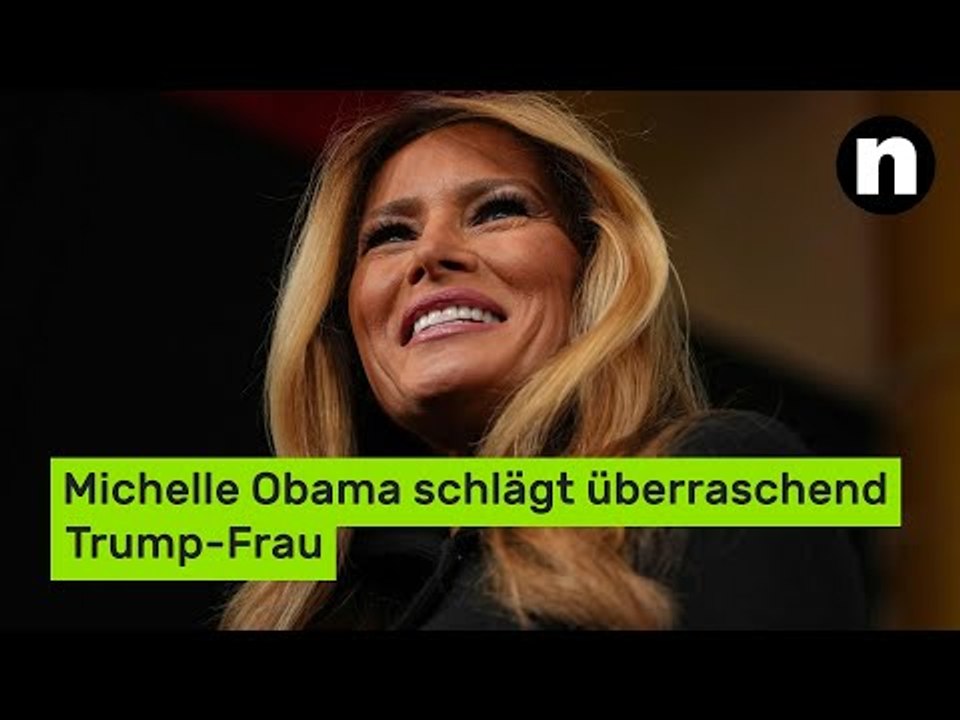 Bittere Klatsche für Melania Trump: Michelle Obama schlägt überraschend Trump-Frau