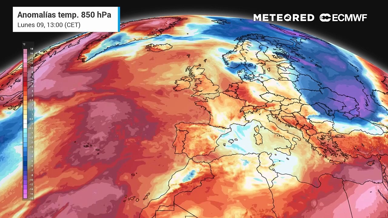 Una masa de aire templada dejará temperaturas por encima de lo habitual