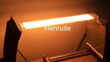 415v 3000w short wave twin quartz halogen infrared replacement heating element