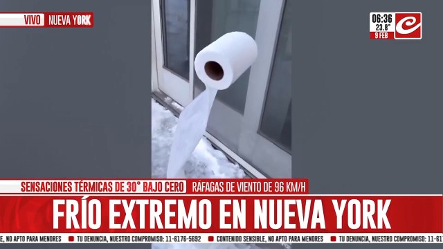 Ola de frío extremo vuelve a encender las alertas en la ciudad de Nueva York