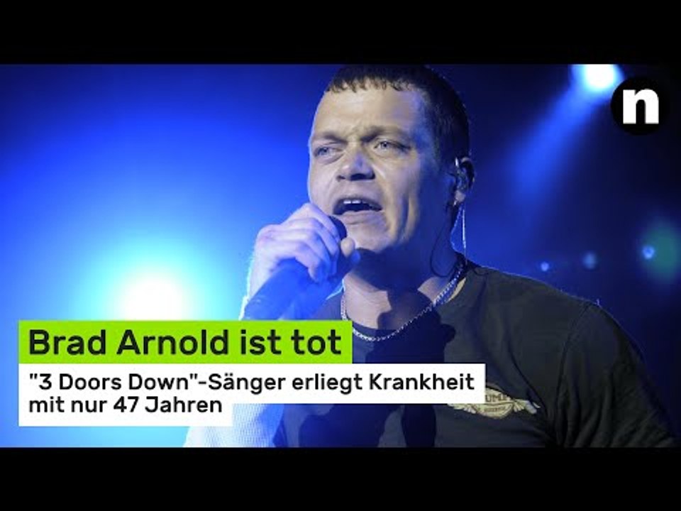 Brad Arnold ist tot: '3 Doors Down'-Sänger erliegt heimtückischer Krankheit mit nur 47 Jahren