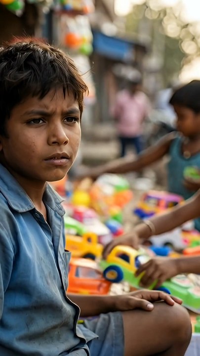 Uske Paas Khilona Nahi Tha 😔 | Gareeb Bachche Ki Emotional Kahani | #Shorts