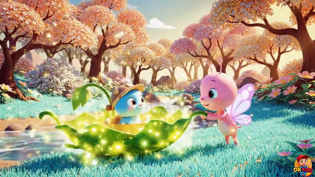 The Magical Leaf Boat 🌿🚣 | Monkey & Friends River Adventure | Kids Cartoon Story