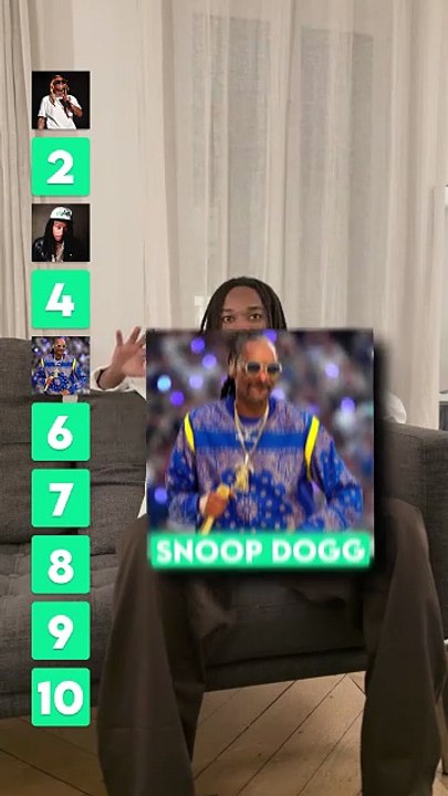 Jeune Lion classe ses artistes US préférés 🇺🇸