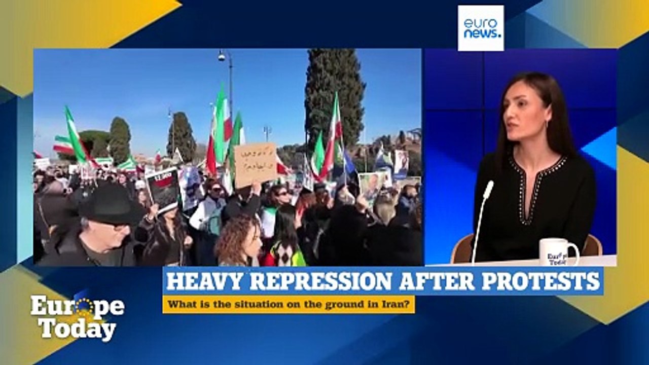 Tehran 'will continue to massacre people' if not stopped, Iranian chess grandmaster tells Euronews