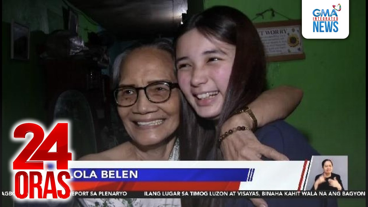 All out na suporta ni Lola Belen sa idolong si Sofia Pablo sa PBB, nag-viral online | 24 Oras
