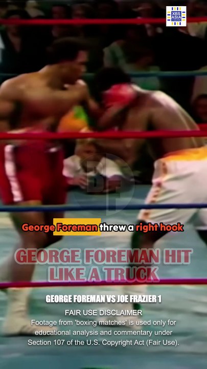 Joe Frazier TRIED to be SMART! George Foreman CHOSE VIOLENCE!