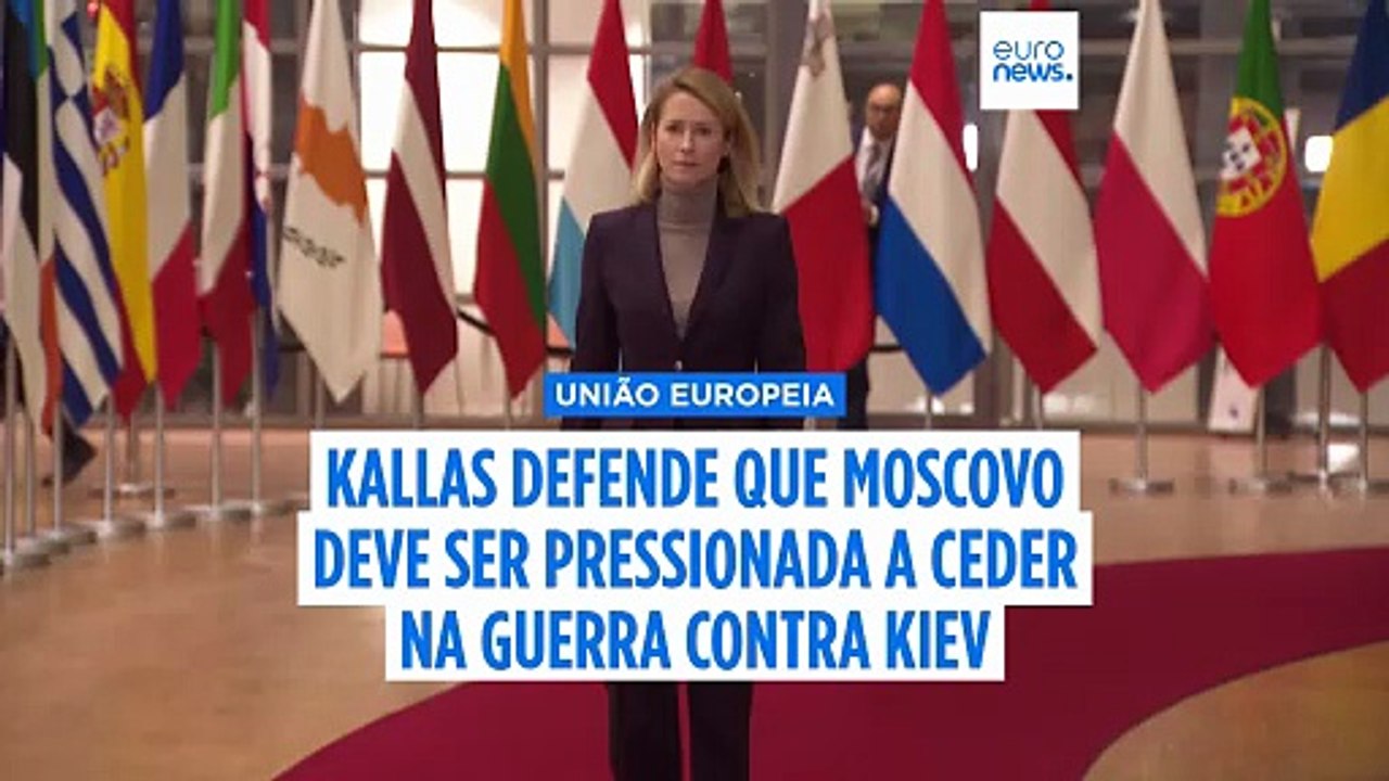 Chefe da diplomacia da UE diz à Euronews que a Rússia deve ser pressionada a ceder. Bruxelas pondera hipótese de enviado especial