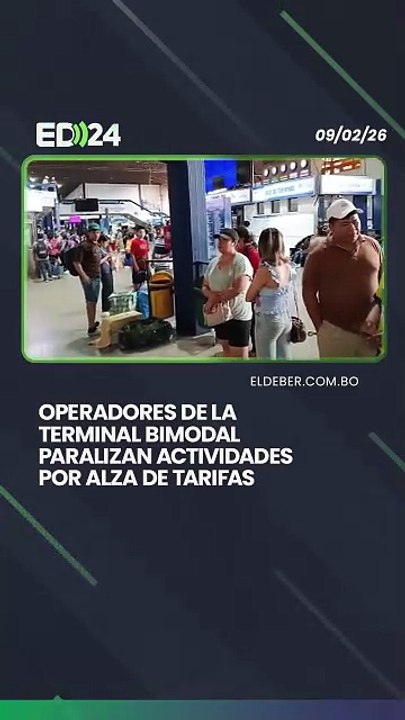Operadores de la Terminal Bimodal paralizan actividades por alza de tarifas