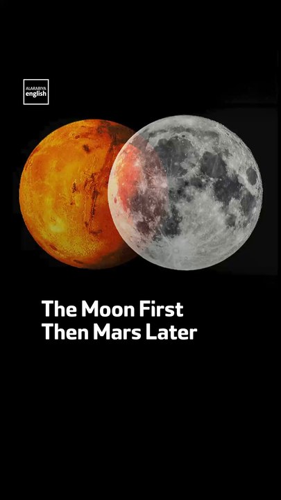 The Moon First Then Mars Later