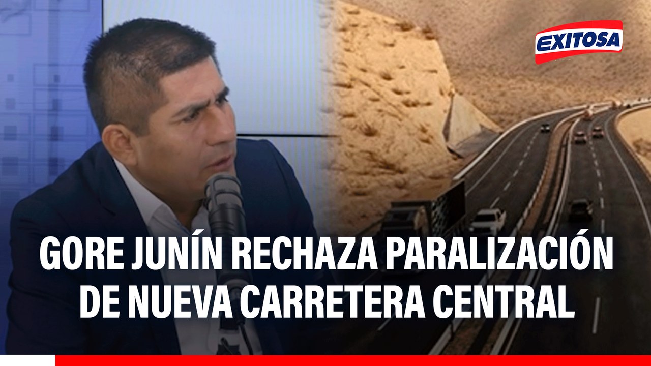 "Nos sentimos burlados": Gobernador de Junín tras paralización de obra en Carretera Central