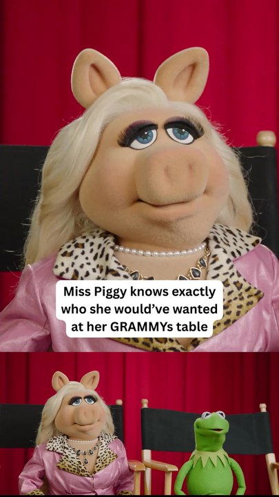 Kermit & Miss Piggy's Dream Grammys Table