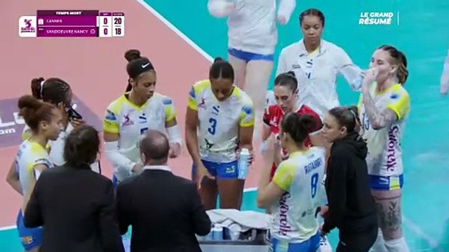 Cannes - Vandoeuvre Nancy, le Grand Résumé - Duel de haut de tableau en Ligue A féminine