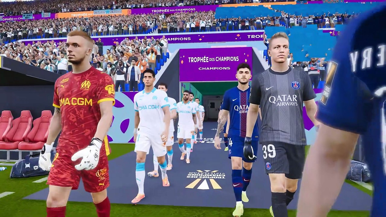 PSG vs. Marseille Trophée des Champions PES21 / SP Football Life 2026#PES21 #pes2021 #pes #PES #pes21 #FL26 #SPL26