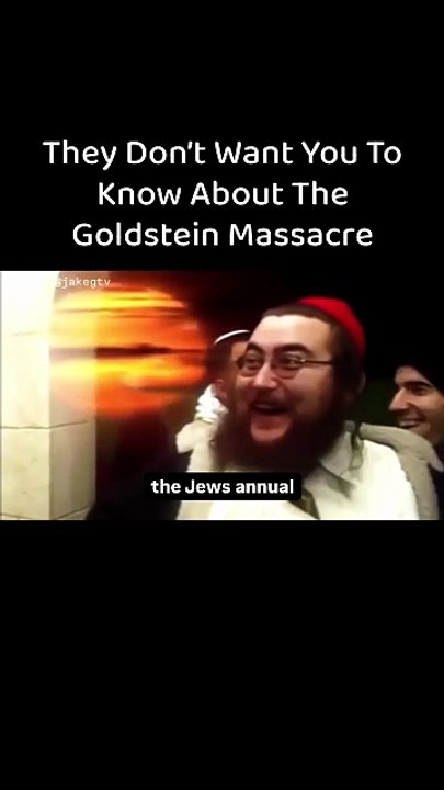 The Goldstein massacre