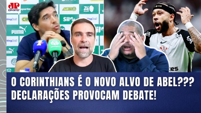 TÁ MUITO CLARO!!! O ABEL SÓ FALOU ISSO do CORINTHIANS porque quer... | FALA NO PALMEIRAS REPERCUTE