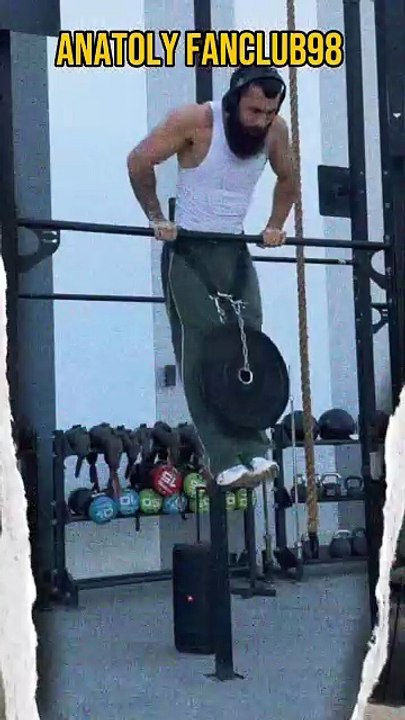 Upper body workout 🤓#anatoly #fitness #gym