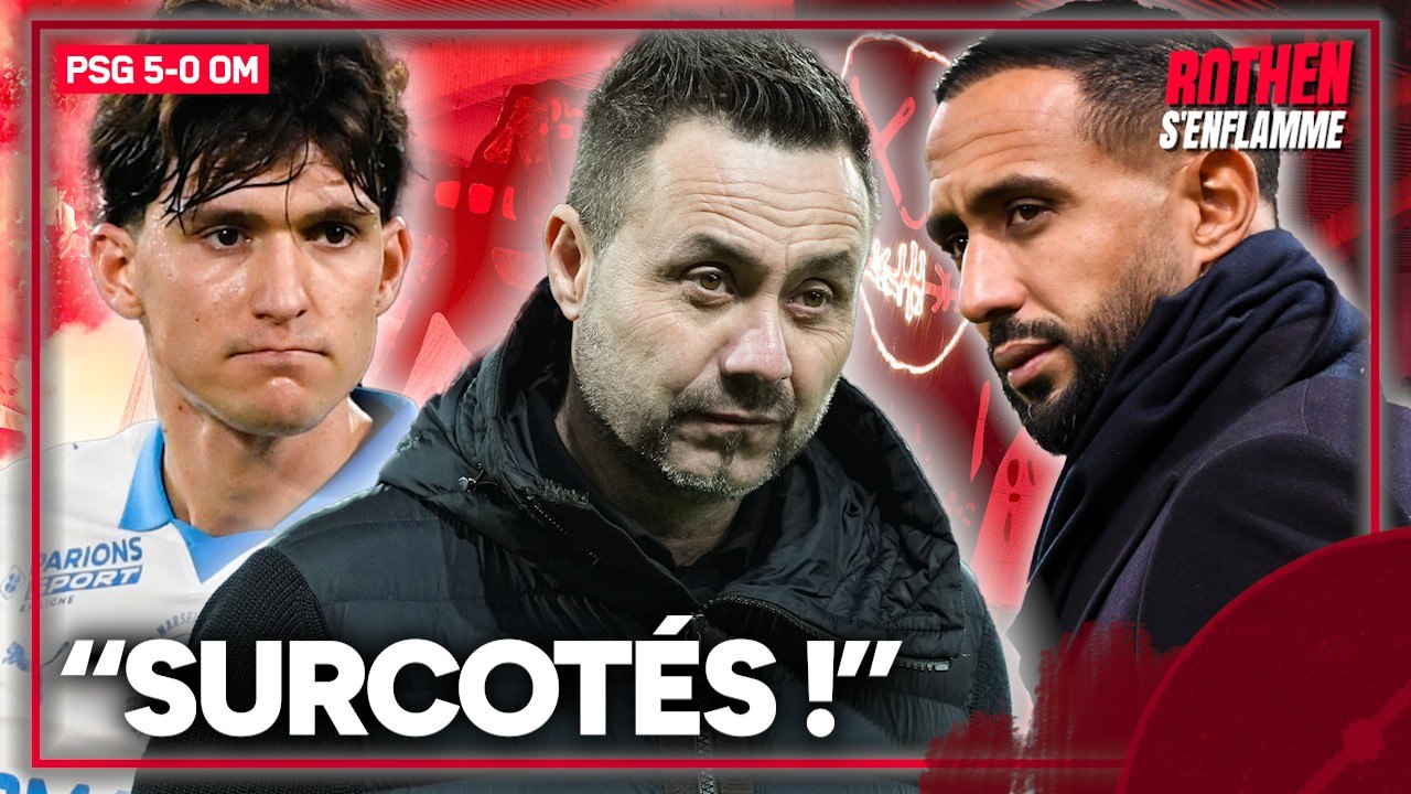 PSG 5-0 OM : "Échec cuisant", "entraîneur et joueurs surcotés"... Dugarry et Rothen dézinguent la stratégie de l'OM