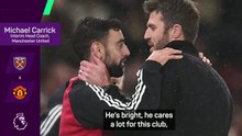 Carrick and 'intelligent' Fernandes 'want the same thing'