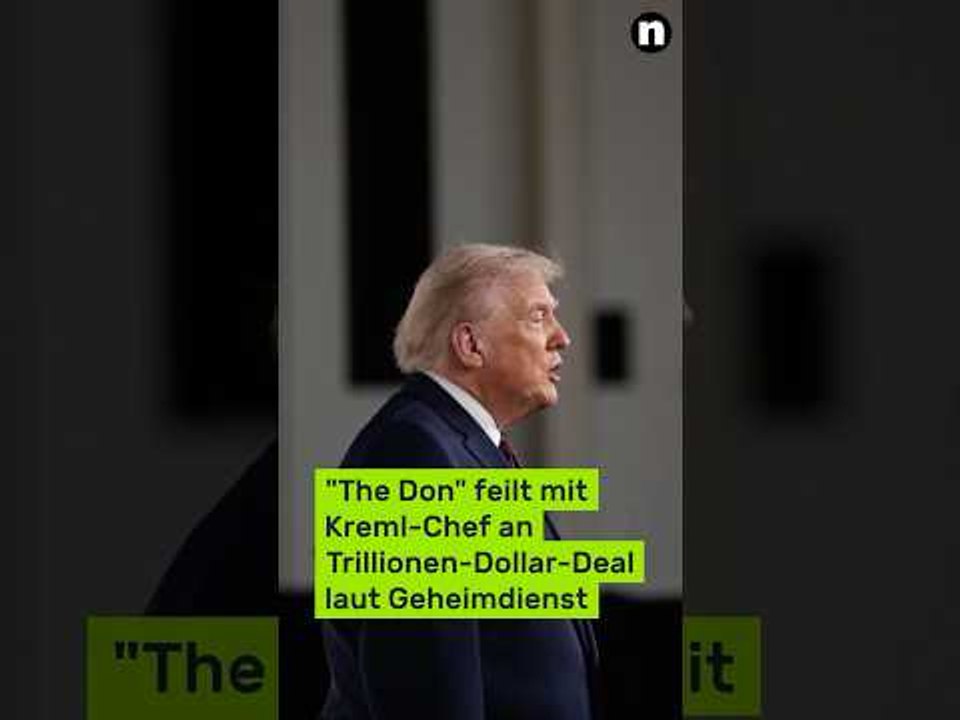 Trump und Putin: 'The Don' feilt mit Kreml-Chef an Trillionen-Dollar-Deal laut Geheimdienst