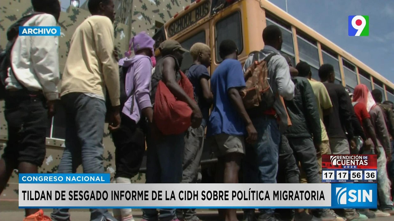 Tildan de cesgado informe CIDH que cuestiona política migratoria | Primera Emisión SIN