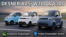 Desner A05, Desner W300 und Desner Y300 stärken E-Mobilität