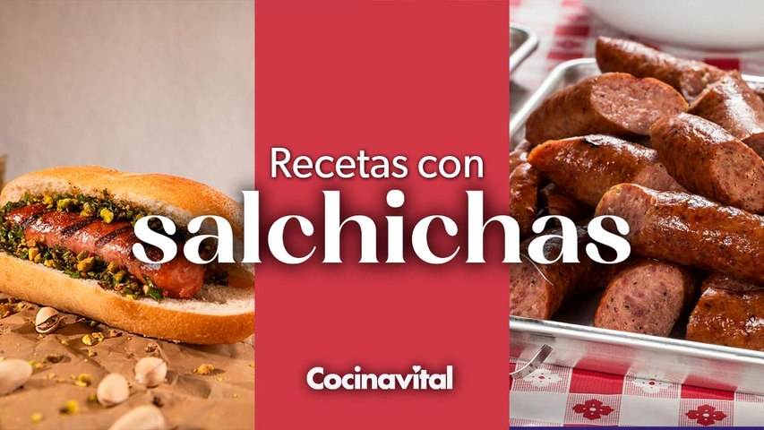 Recetas con salchichas para menú semanal