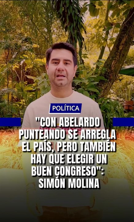 La más reciente encuesta de Atlas lo confirma: Abelardo de la Espriella puntea en la intención de voto para la primera vuelta con un 32.1%.