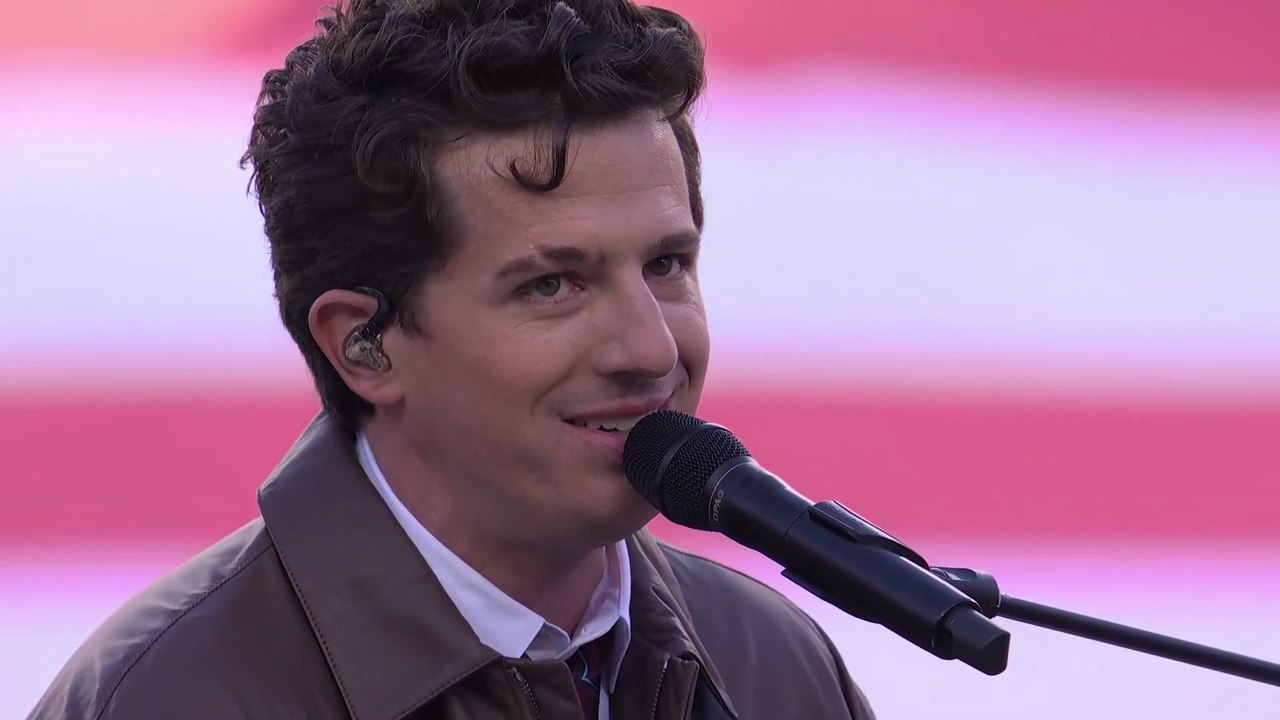 Charlie Puth Sings the National Anthem at Super Bowl LX