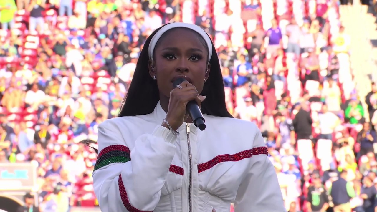 Lift Every Voice and Sing  Performed by Coco Jones at Super Bowl LX