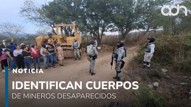 Identifican los cuerpos de cuatro mineros en fosas clandestinas de Sinaloa