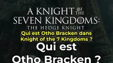 Qui est Otho Bracken dans #aknightofthesevenkingdoms ? #gameofthrones