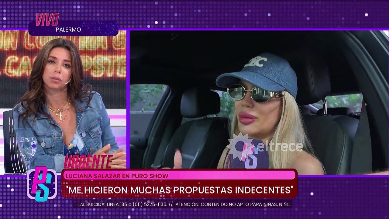 El crudo relato de Luciana Salazar sobre el acoso que sufrió en un desfile de Roberto Giordano